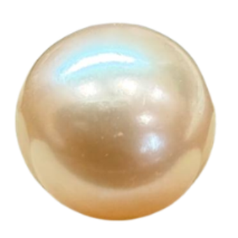 Жемчуг, шампань, круг, 8.5-9 мм