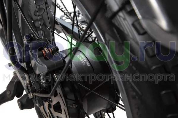 Электровелосипед Syccyba F11 Pro Dual 48V/15Ah (полный привод) - Серый обод фото №13
