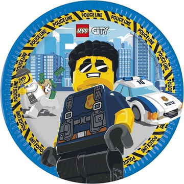 Тарелки "LEGO City" 23 см