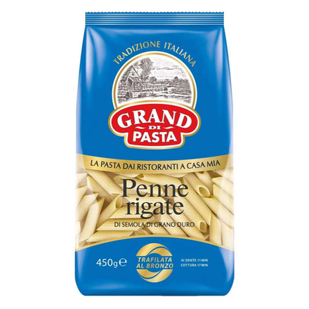 Макароны Grand Di Pasta Penne Rigate 450 гр
