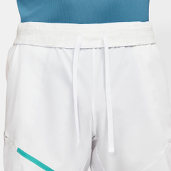 Мужские теннисные шорты Nike Court Flex Slam Shorts Men - White, Turquoise