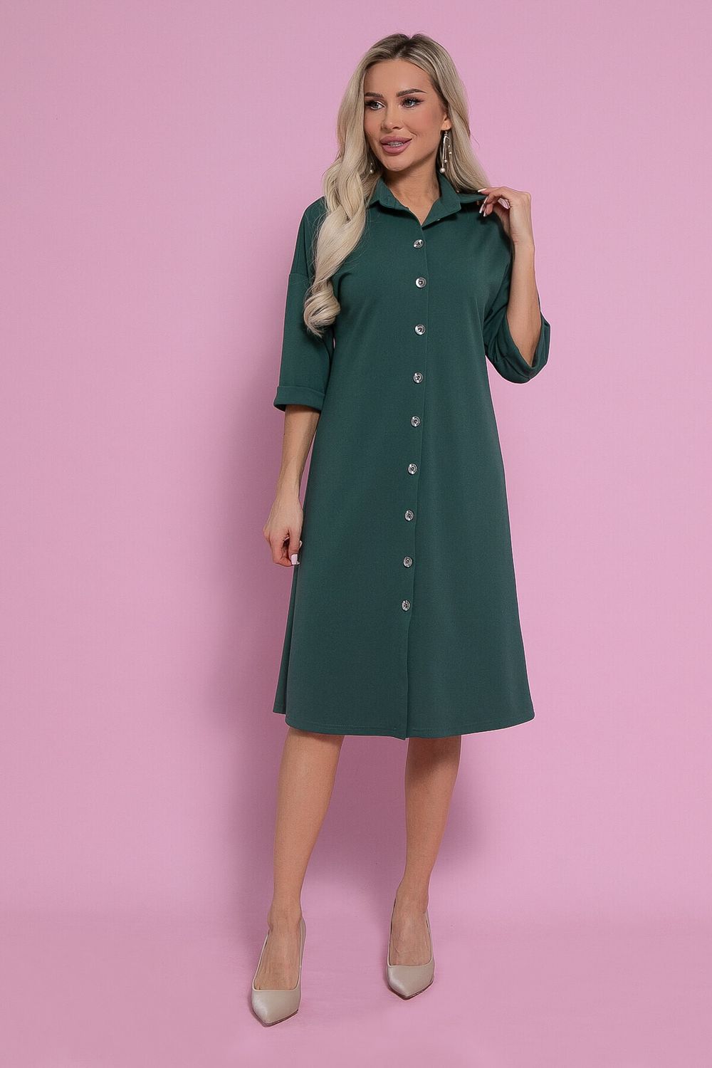 Платье Кэсси (зеленое) П12869-4М LT Collection