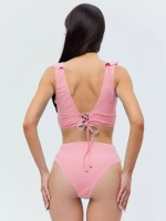 Купальник раздельный с высокой посадкой