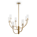 Люстра на штанге Maytoni Arco MOD223PL-08BS