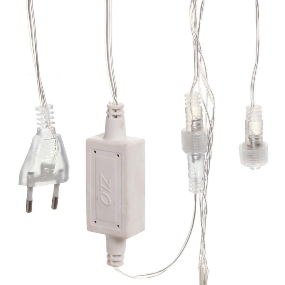 Гирлянда д/улицы СЕТКА "Мерцание" ш2*в1,5 м 192 ламп 1 реж. мультицвет (Серпантин)