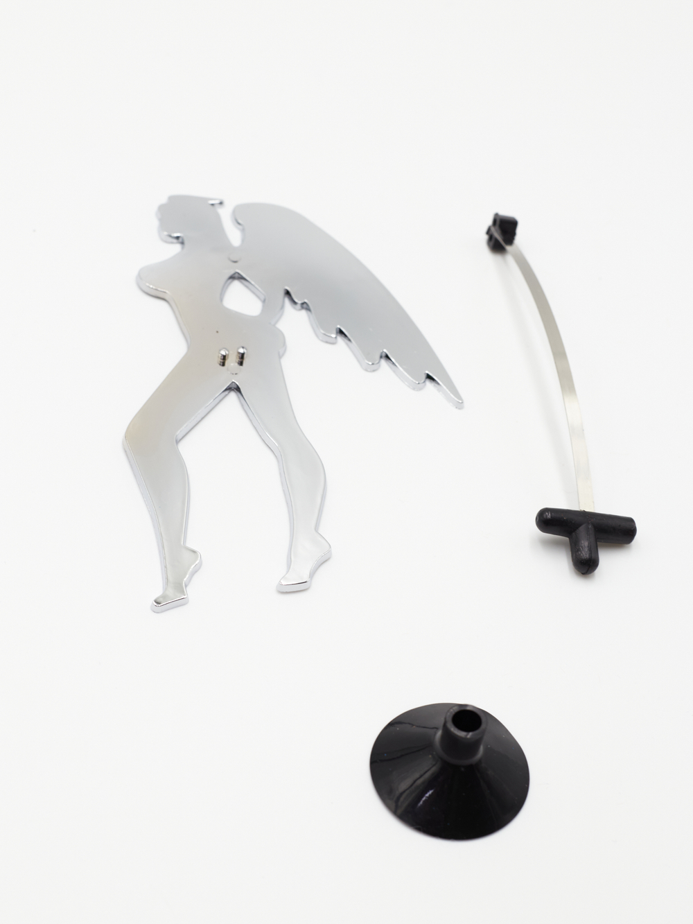 Женщина на торпеду металлическая "Ангел"