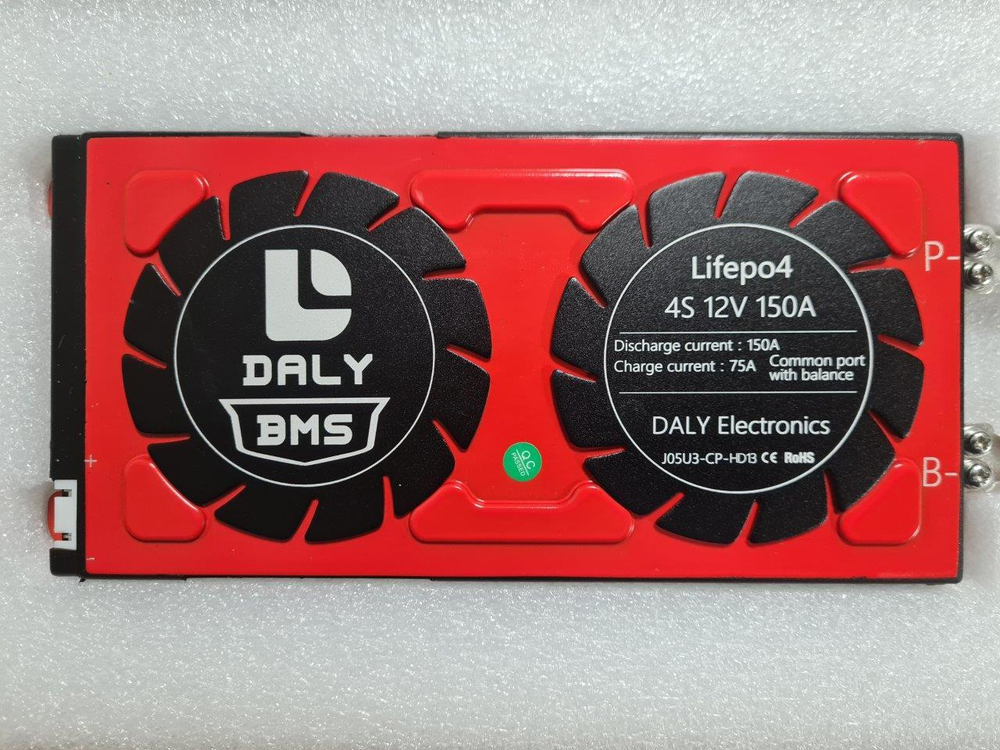 Плата контроля BMS LiFePO4 4S 12V 150A