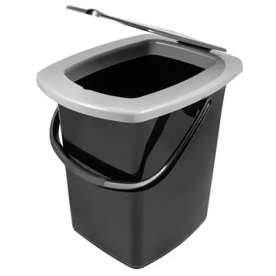 Ведро-туалет 22 л. черный