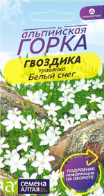 Гвоздика травянка Белый снег (са)