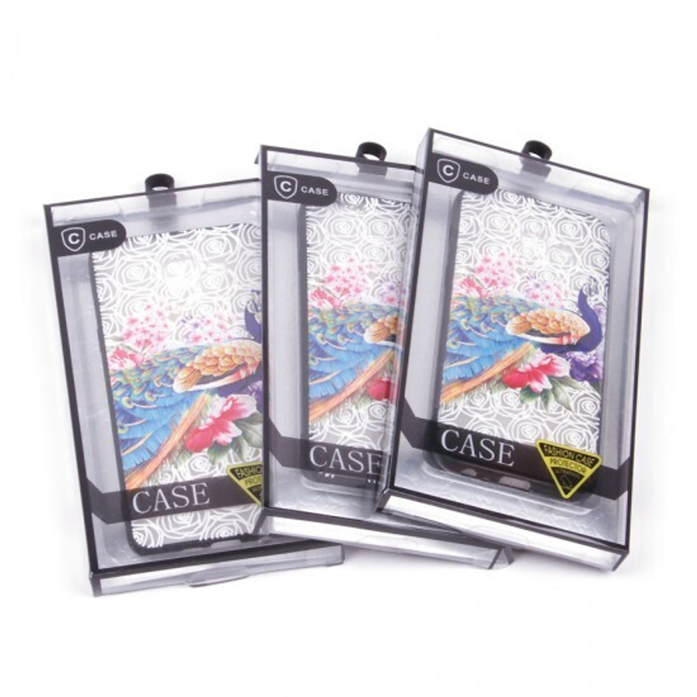 Чехол ТПУ Павлин для Samsung Galaxy Note 8, 010162