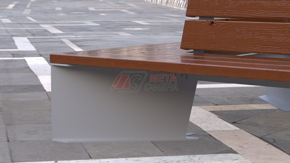 Скамейка Квадратная