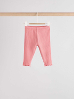 Легинсы для малышей Next E67-040, 4 шт., Молочный, Голубой, Розовый