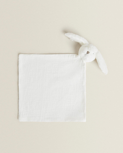Игрушка-комфортер Zara Home, белый, 7607/051