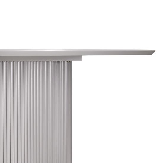 Стол обеденный ellie, D120 см, серый