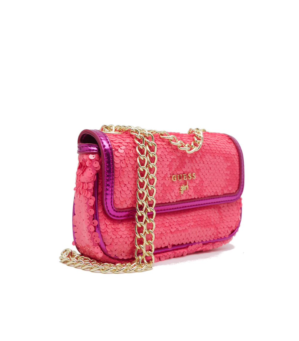 сумка через плечо Guess - розовый(J3GZ12 WFHI0)