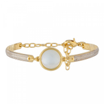 Браслет Possebon Pearl Opaline C3363.25 BW/G
