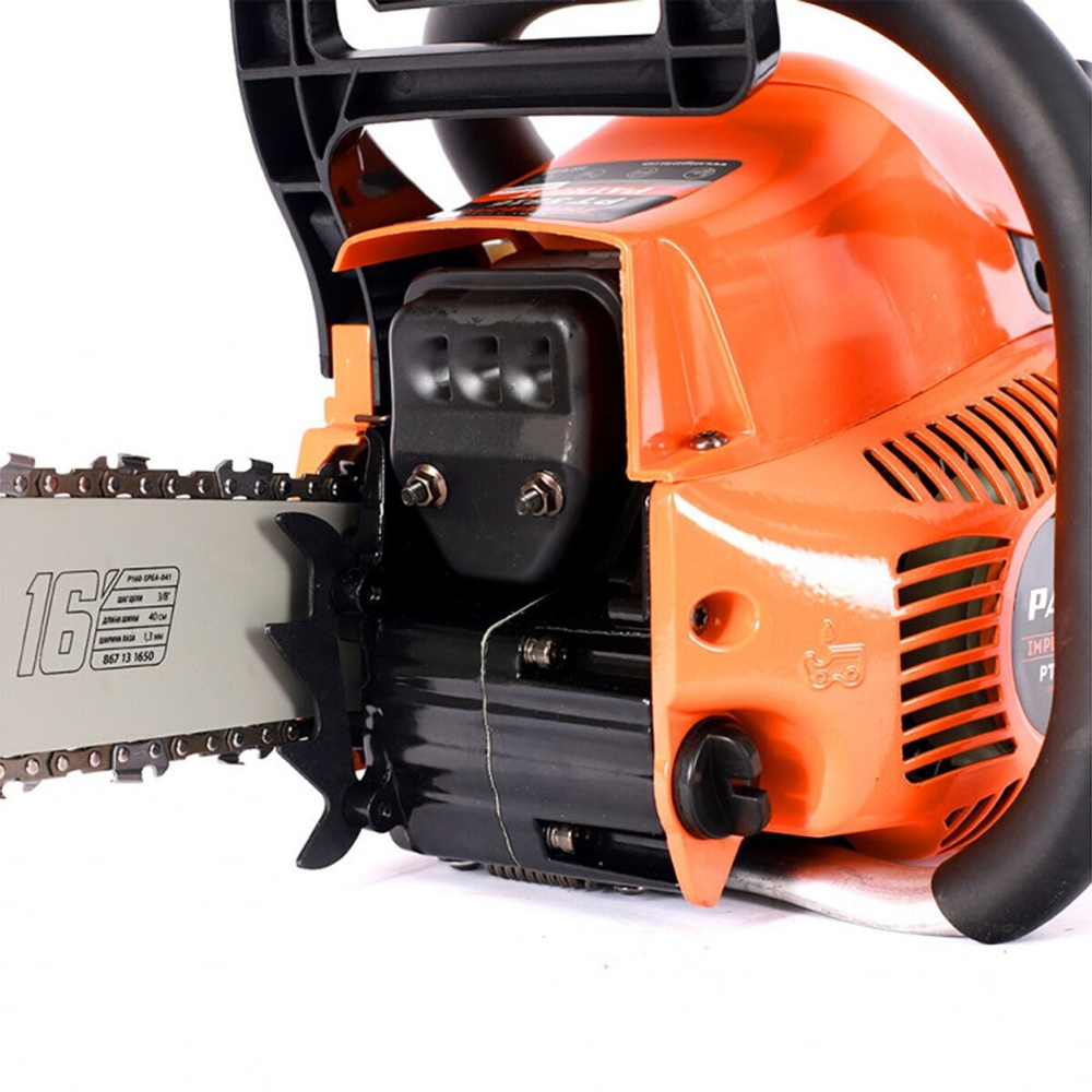 Бензопила PATRIOT "PT 3816", IMPERIAL 2л.с. антивибрация, плавный пуск, шаг цепи 3/8 дюймов