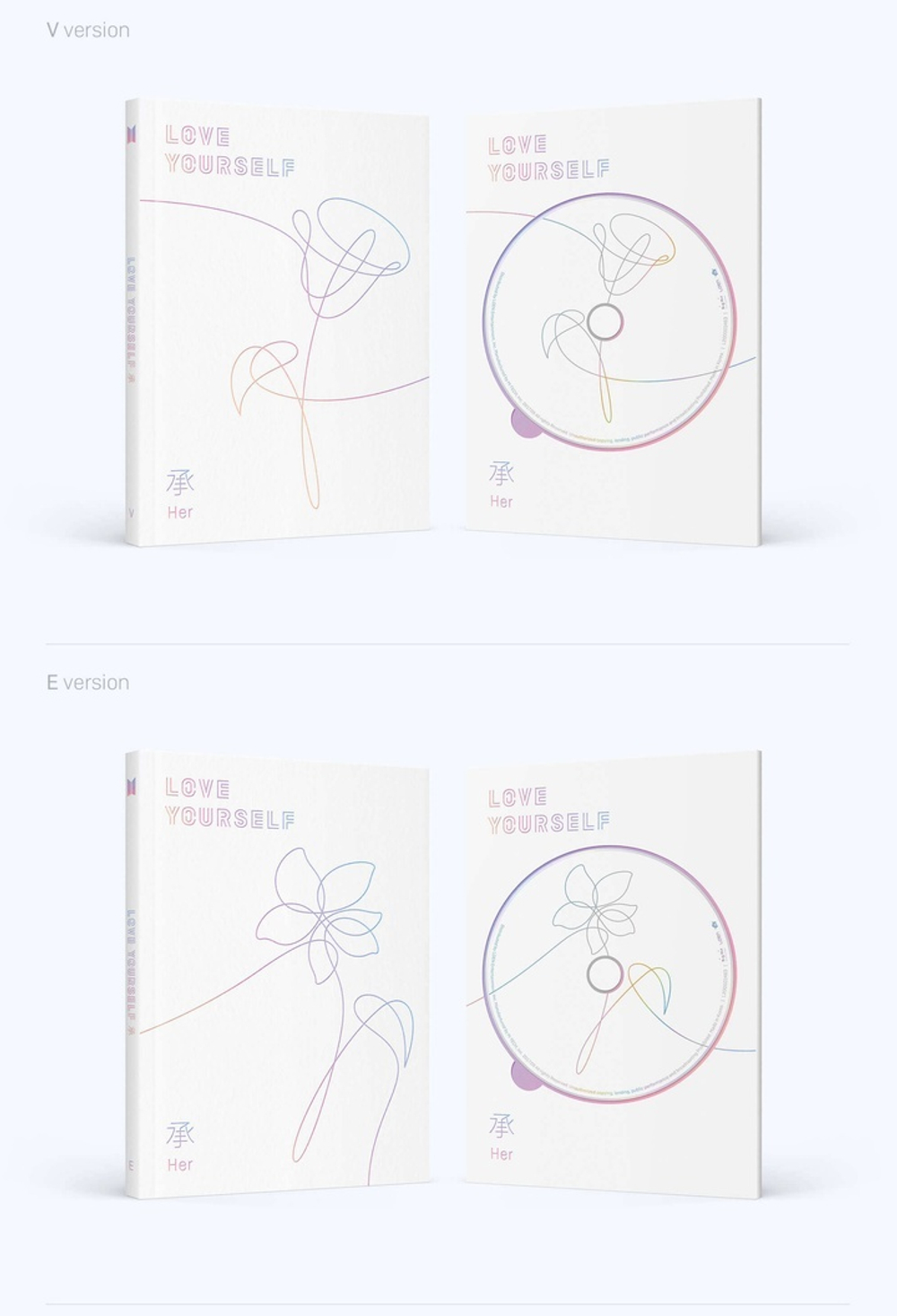 Альбом BTS - LOVE YOURSELF 承 'Her'