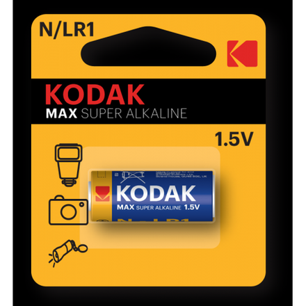 Батарейки Kodak LR1-1BL /N MAX SUPER Alkaline [KN-1]