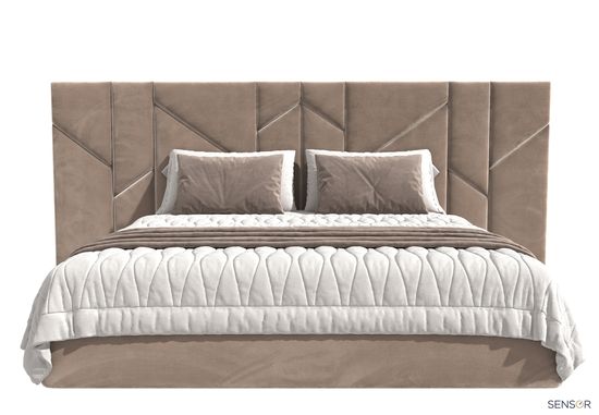 Кровать Монтенегро с широким изголовьем