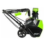 Аккумуляторный снегоуборщик Greenworks GD40STK5
