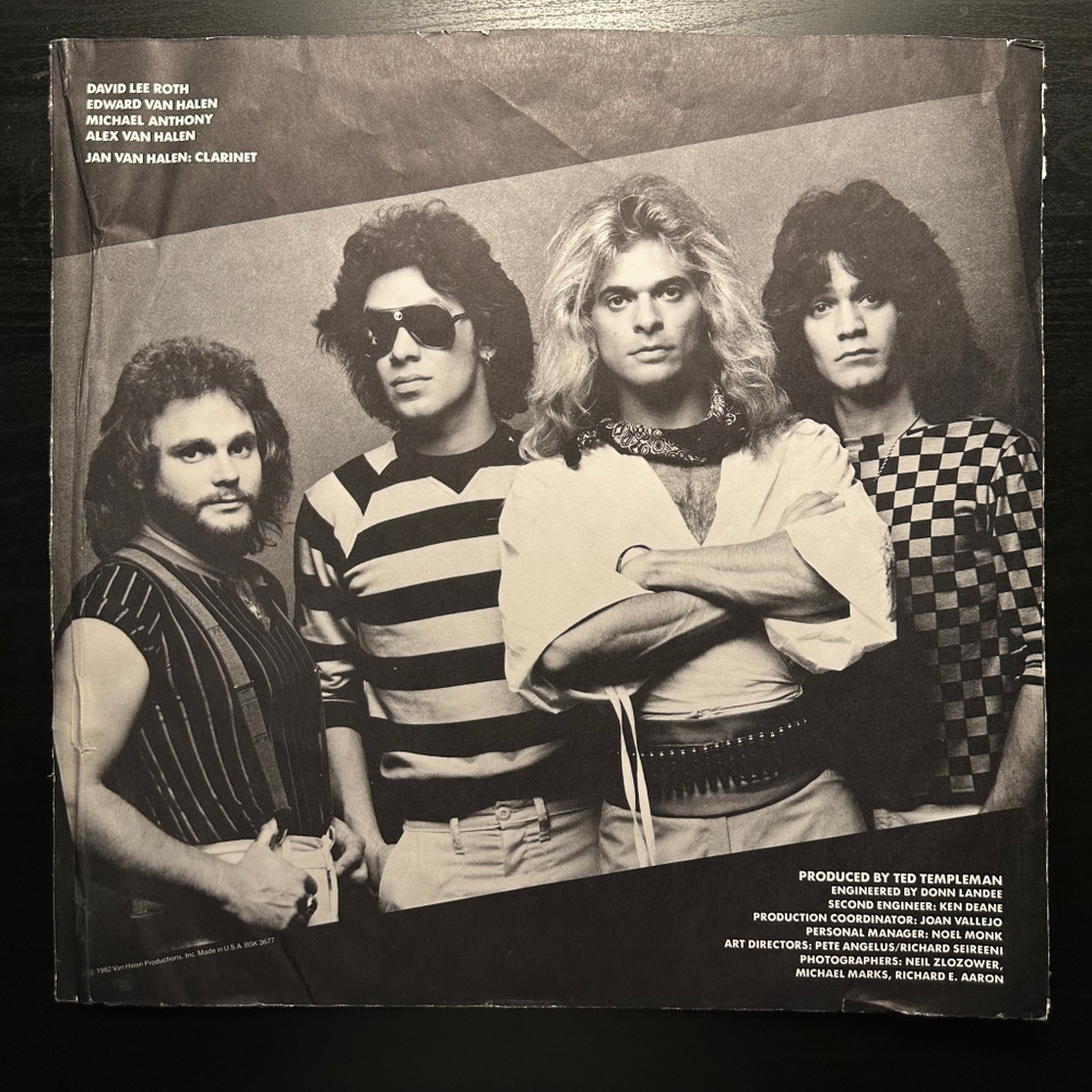 Van Halen - Diver Down (США 1982г.)