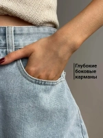 Шорты джинсовые летние широкие короткие клеш бахрома