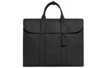COACH Gotham Leather Handbag, Crossbody Bag, Briefcase Large Men"s Black