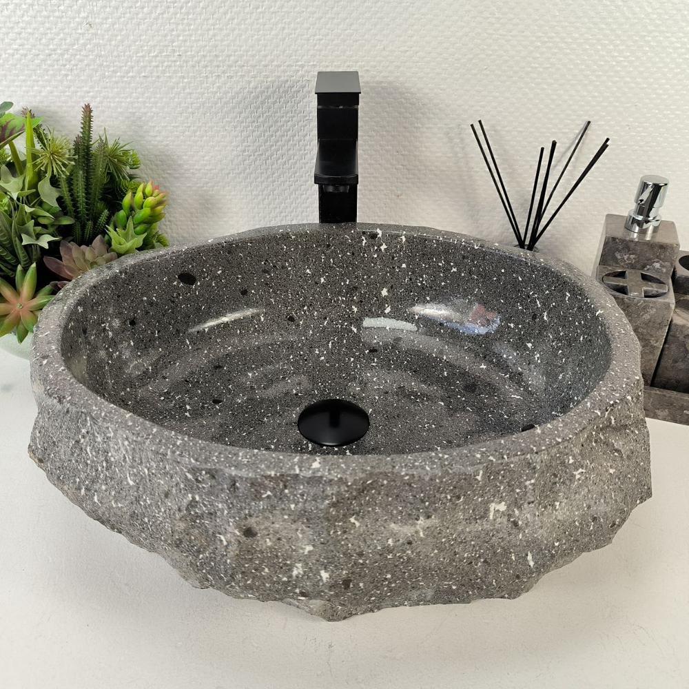 Раковина из андезита Erozy Grey EA-65551 48*42*15 0034