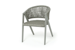 "Амстердам" плетеный стул из искусственного ротанга, цвет серый