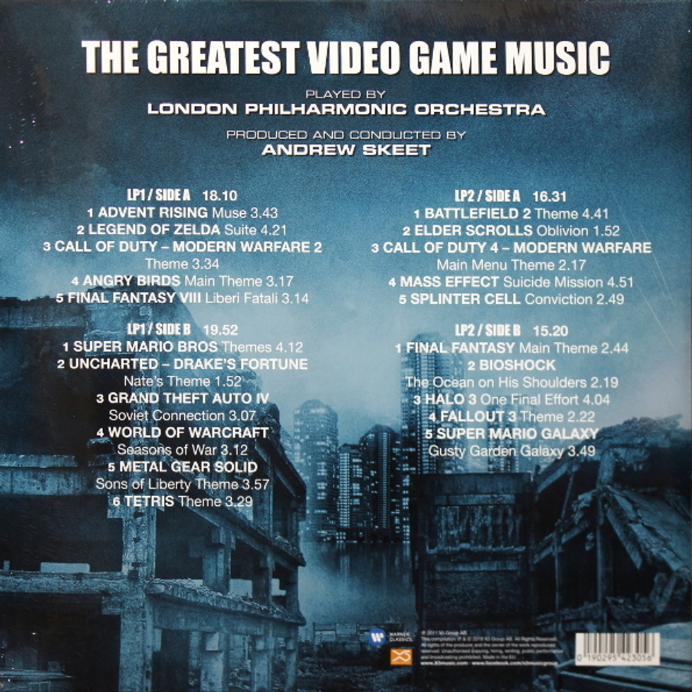 London Philharmonic Orchestra, Andrew Skeet / The Greatest Video Game Music (2LP)