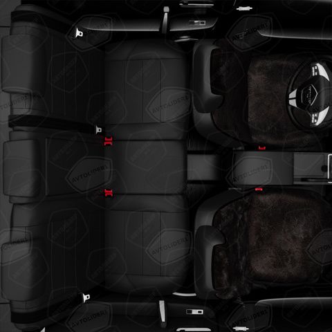 Меховые накидки, 1шт. (натуральная овчина, короткий ворс)