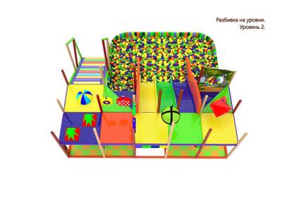 Детский игровой лабиринт «Лабиринт чудес»