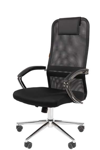 Офисное кресло Chairman 612 Россия черный, хром