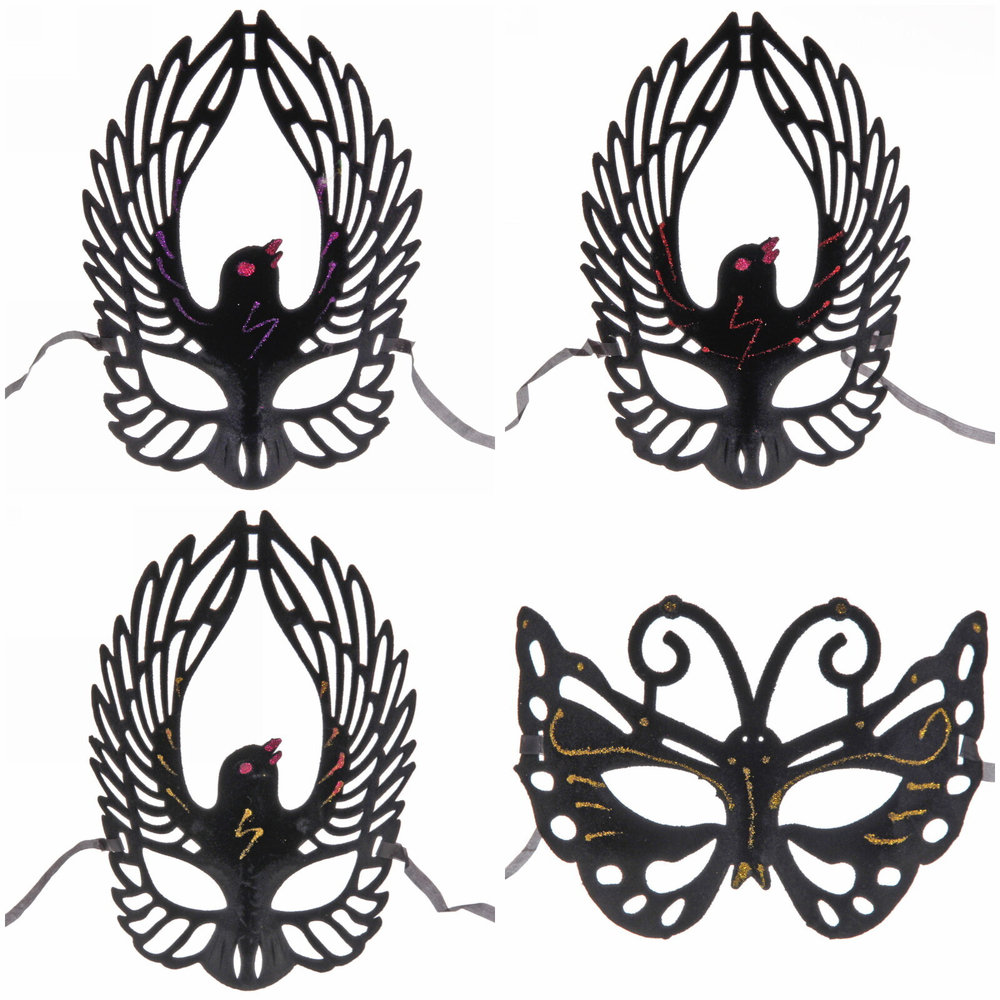 Маска карнавальная «Перо»