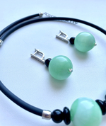 Комплект украшений из муранского стекла