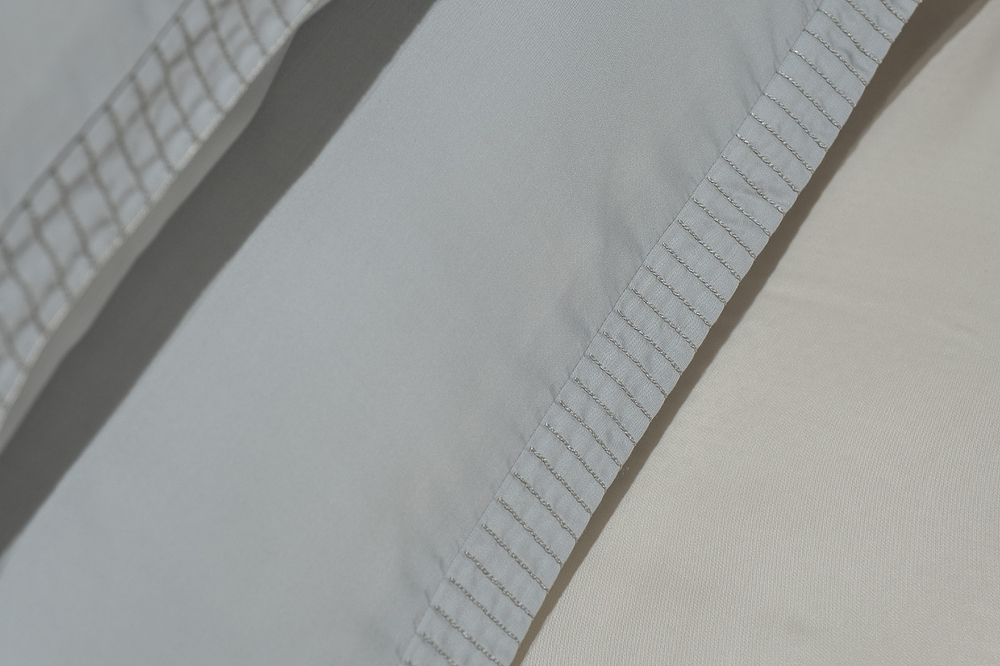 Наволочки 2шт 50x70 Garda Decor серые 144hf-10310