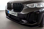 Карбоновая губа переднего бампера для BMW X3M/X4M F97/F98 Рестайлинг 2021+ БМВ