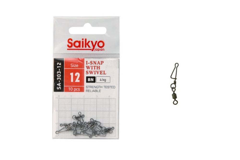Вертлюг с застежкой Saikyo SA-303