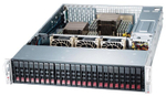 Сервер Supermicro SuperStorage 2029P-E1CR24L без процессора/без ОЗУ/без накопителей/2 x 1200 Вт/LAN 10 Гбит/c