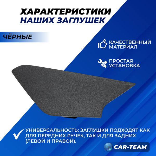 Заглушки внутренних ручек дверей Vesta NG (2шт.)