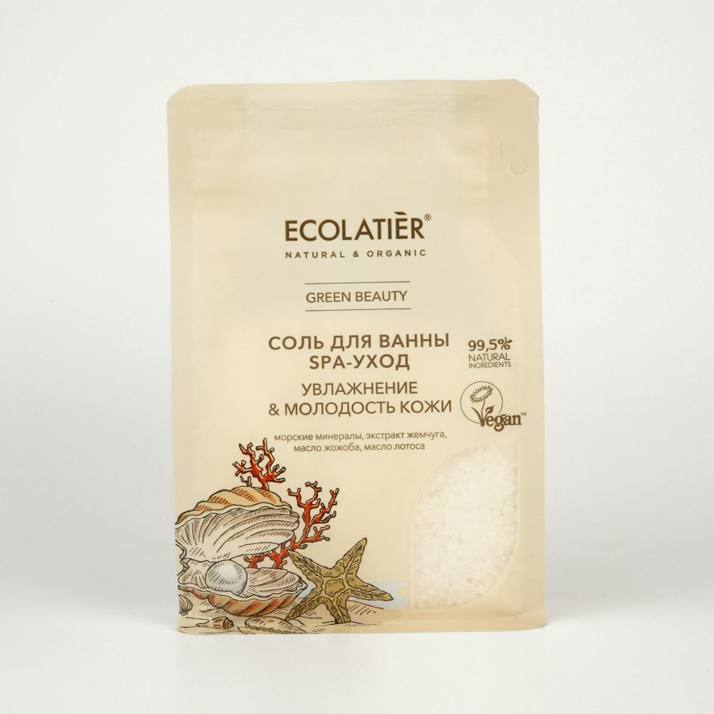 Ecolatier соль для ванны SPA-уход, 600г
