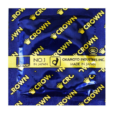 Ультра-тонкие и ультра-мягкие презервативы OKAMOTO Crown, (3 шт) (Цвет: телесный)