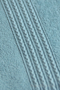 Элитное махровое полотенце Meyzer Tassels бирюзовое от Hamam