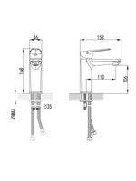 Смеситель для раковины CULTO ORIGIN WB01ORG