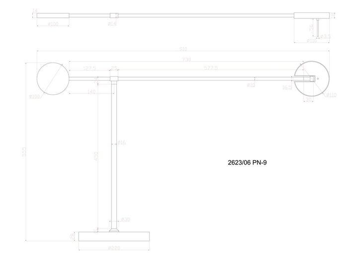 Торшер Divinare Malcone 2623/06 PN-9