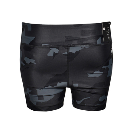 Женские теннисные шорты Under Armour Womens Iso Chill Team Shorty - black/white
