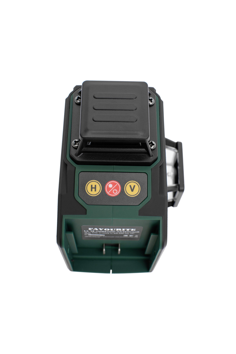 Лазерный нивелир FAVOURITE LL12, с АКБ и ЗУ, зеленый луч, точность 0,2 мм/метр