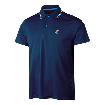 Мужское теннисное поло Australian In Ace Polo Men - Dark Blue, White