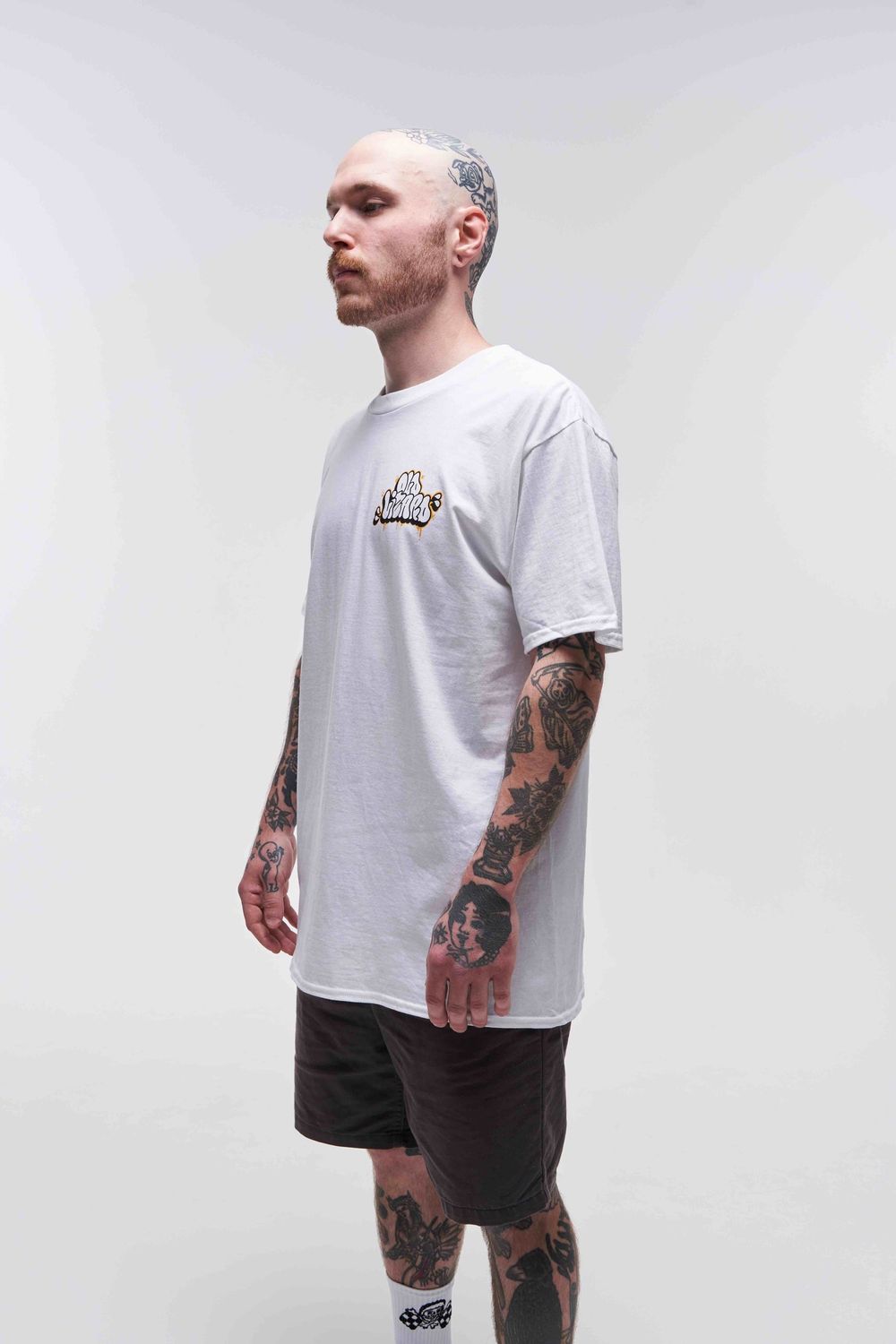 Футболка Old Lizard Barspin Белая